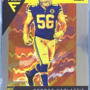 2022 Chronicles George Karlaftis RC #FX-17 Chiefs Flux Rookies