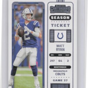 2022 Contenders Matt Ryan Season Ticket #43 Colts