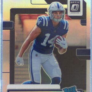 2022 Donruss Alec Pierce RC #P-321 Colts Optic Rated Rookies Preview Holo