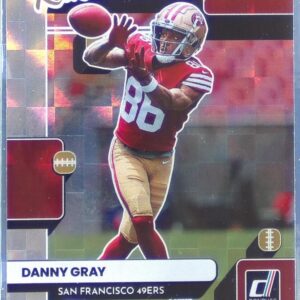2022 Donruss Danny Gray #TR-31 49ers The Rookies