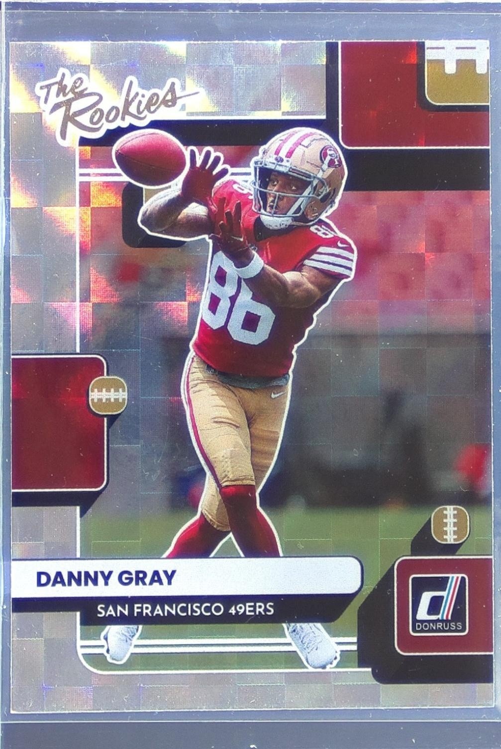 2022 Donruss Danny Gray #TR-31 49ers The Rookies