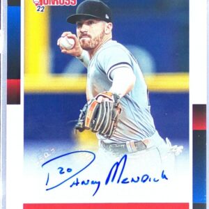2022 Donruss Danny Mendick Auto #R88S-DM Sox Retro 1988 Signatures