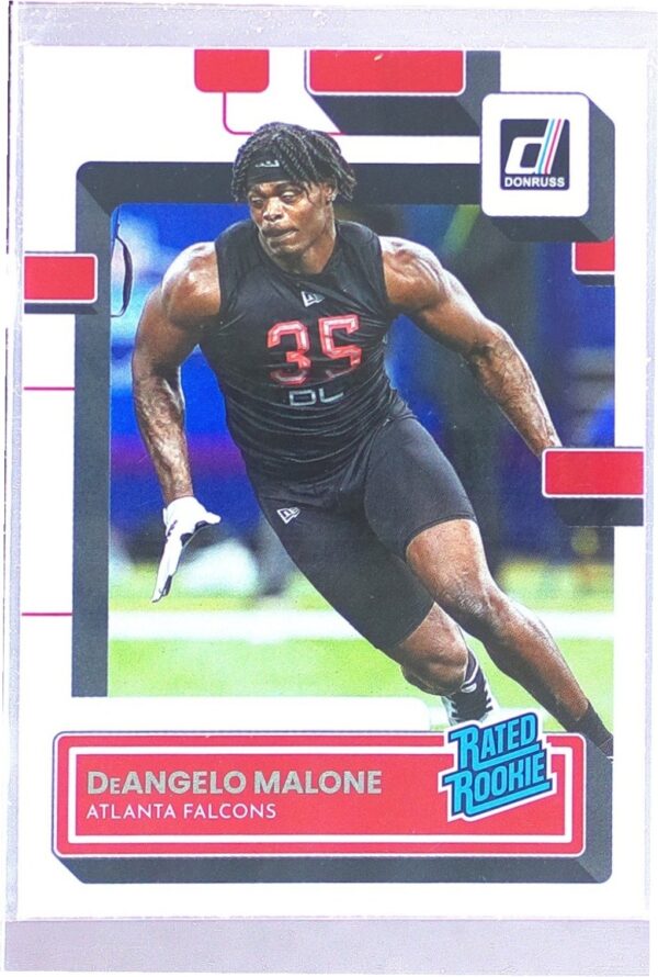 2022 Donruss DeAngelo Malone RC #386 Falcons
