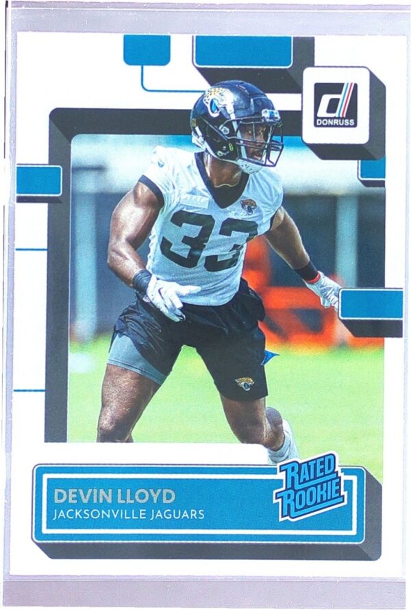2022 Donruss Devin Lloyd RC #359 Jaguars