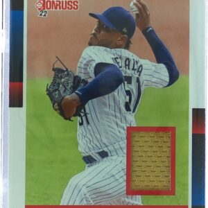 2022 Donruss Freddy Peralta JSY #R88M-FP Brewers Retro 1988 Materials