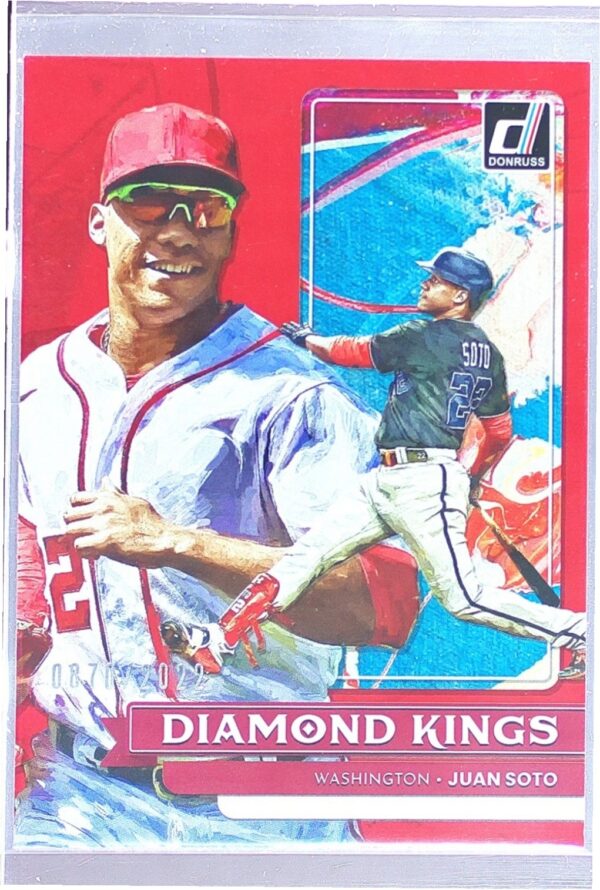 2022 Donruss Juan Soto Red /2022 #20 Nationals