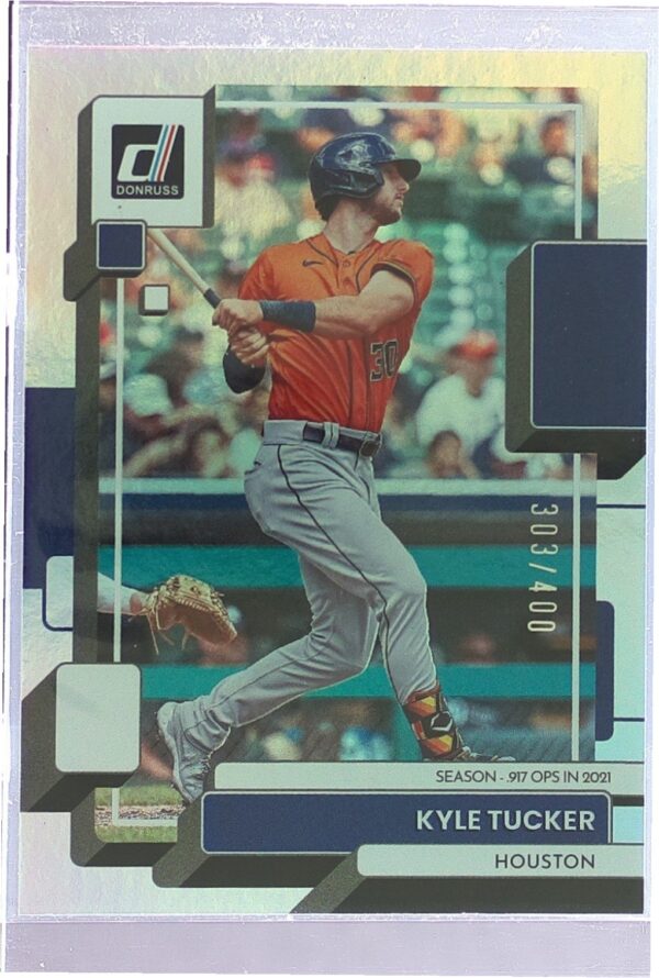 2022 Donruss Kyle Tucker Season Stat Line /400 #199 Astros