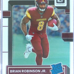 2022 Donruss Optic Brian Robinson Jr. RC #227 Commanders