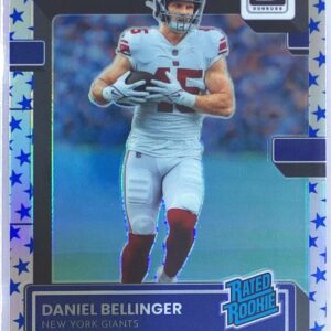 2022 Donruss Optic Daniel Bellinger Stars RC #290 Giants