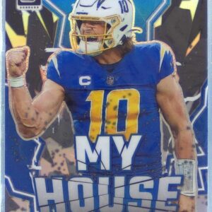 2022 Donruss Optic Justin Herbert #MH-11 Chargers My House!