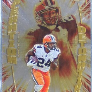 2022 Illusions Nick Chubb #OD-11 Browns Operation Detonation