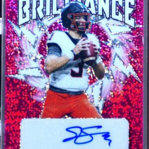 2022 Leaf Flash Spencer Sanders Auto /15 #FB-SS1 Cowboys Pin Sparkles