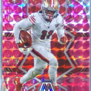 2022 Mosaic Brandon Aiyuk Mosaic Camo Pink #178 49ers