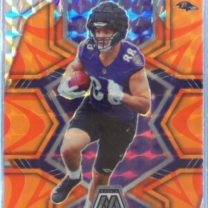 2022 Mosaic Charlie Kolar Mosaic Reactive Orange RC #363 Ravens