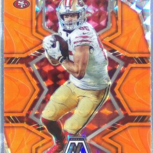 2022 Mosaic George Kittle Mosaic Reactive Orange #179 49ers