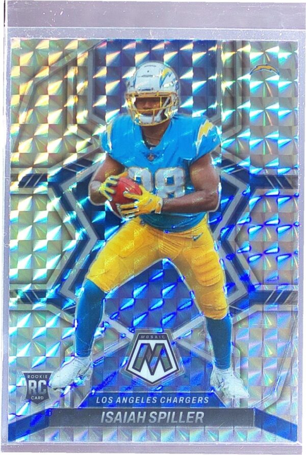2022 Mosaic Isaiah Spiller Mosaic #310 Chargers