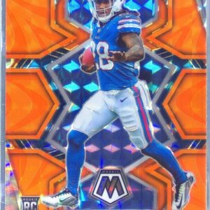 2022 Mosaic James Cook Mosaic Reactive Orange RC #285 Bills