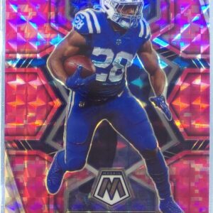 2022 Mosaic Jonathan Taylor Mosaic Camo Pink #83 Colts