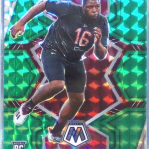 2022 Mosaic Phidarian Mathis Mosaic Green RC #389 Commanders