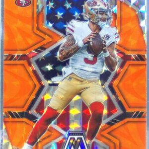 2022 Mosaic Trey Lance Mosaic Reactive Orange #269 49ers