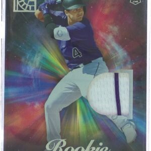 2022 Panini Capstone Colton Welker JSY RC #RM-CW Rockies Rookie Materials