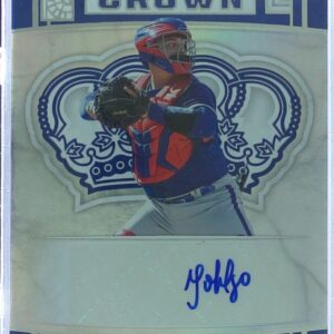 2022 Panini Capstone Yohel Pozo Auto #C-YP Rangers Crown Autographs