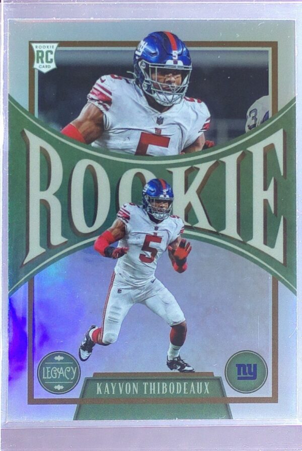 2022 Panini Chronicles Kayvon Thibodeaux RC #214 Giants 2022 Panini Legacy