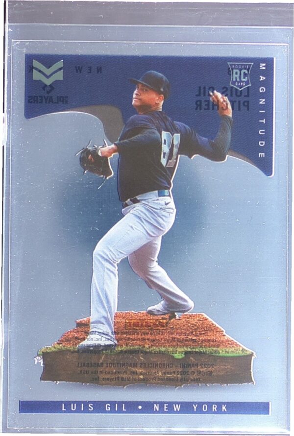 2022 Panini Chronicles Luis Gil RC #8 Yankees Magnitude