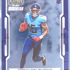 2022 Panini Chronicles Treylon Burks RC #PMR-12 Titans Playoff Momentum Rookies