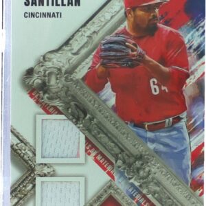 2022 Panini Diamond Kings Tony Santillan JSY #DKM-TO Reds DK Materials
