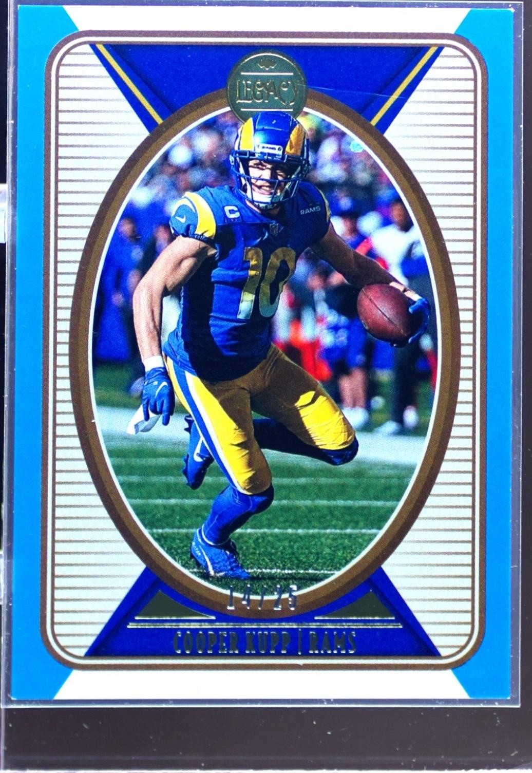2022 Panini Legacy Cooper Kupp Indigo /25 #53 Rams