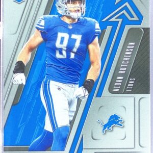 2022 Panini Playbook Aidan Hutchinson RC #NU-13 Lions Next Up