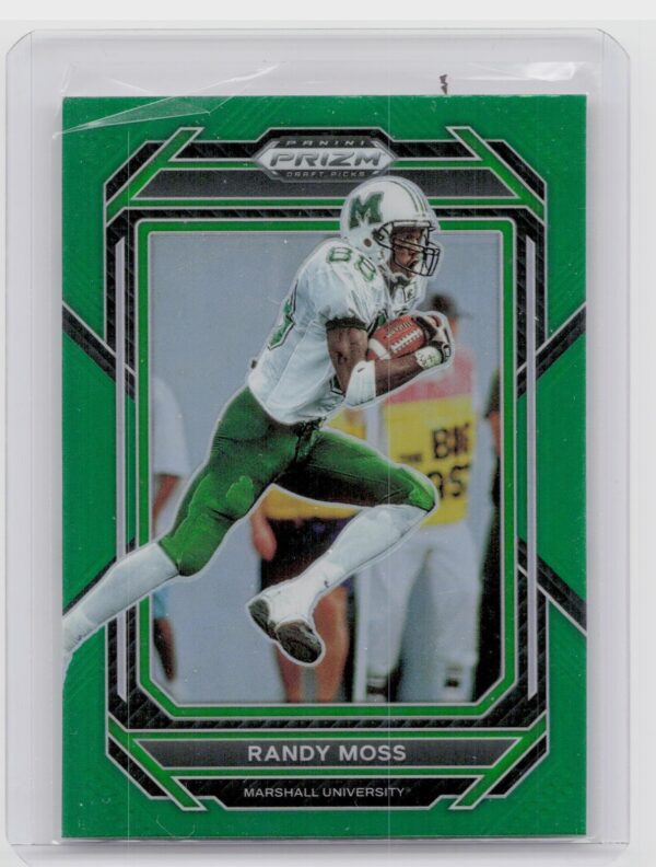 2022 Panini Prizm Draft Picks Randy Moss #83 Marshall
