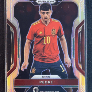 2022 Panini Prizm FIFA World Cup Qatar Pedri Silver Rookie RC Spain #226