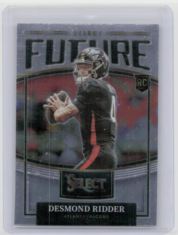 2022 Panini Select Desmond Ridder Future rookie SF-3 Falcons