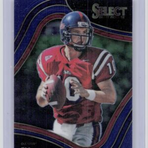 2022 Panini Select Draft Picks Eli Manning Blue (Retail Base) #178 Rebels