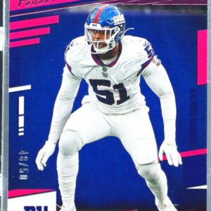 2022 Prestige Azeez Ojulari Xtra Points Pink /50 #223 Giants