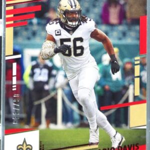 2022 Prestige Demario Davis Xtra Points Red /449 #213 Saints