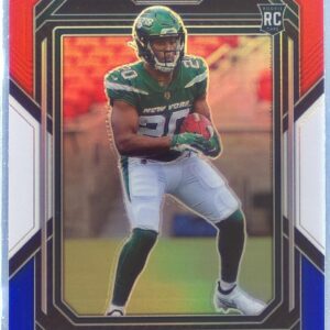 2022 Prizm Breece Hall Red White and Blue RC #317 Jets