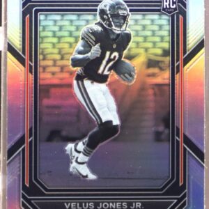 2022 Prizm Velus Jones JR. RC Silver VAR #332 Bears