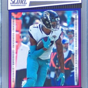 2022 Score DJ Chark Jr. Scorecard #18 Jaguars