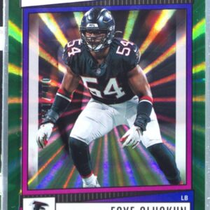 2022 Score Foye Oluokun Spokes /125 #42 Falcons