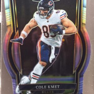 2022 Select Cole Kmet Silver Prizm Die Cut #285 Bears