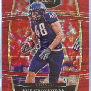 2022 Select Draft Picks Rob Gronkowski Red Lazer Prizm #90 Wildcats