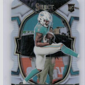 2022 Select Erik Ezukanma Silver Prizm Die Cut #95 Dolphins