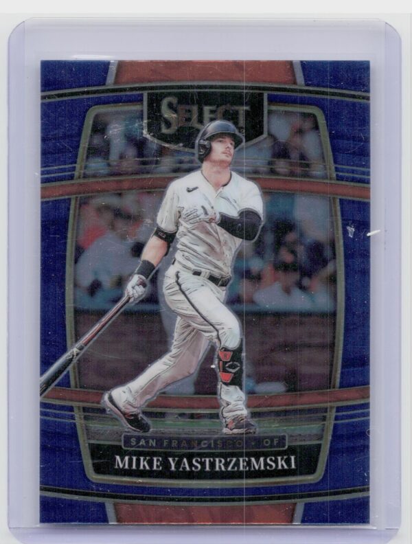 2022 Select Mike Yastrzemski Blue Retail Base #92 Giants