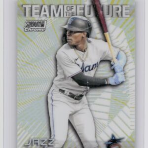 2022 Stadium Club Chrome Jazz Chisholm Jr. #TOF-6 Marlins Team of the Future
