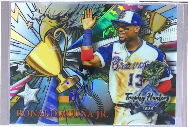 2022 Stadium Club Chrome Ronald Acuna Jr. #RL-21 Braves Trophy Hunters