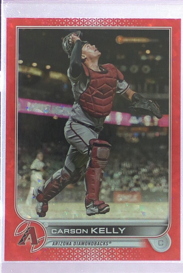 2022 Topps Carson Kelly Red Foilboard /199 #177 Diamondbacks