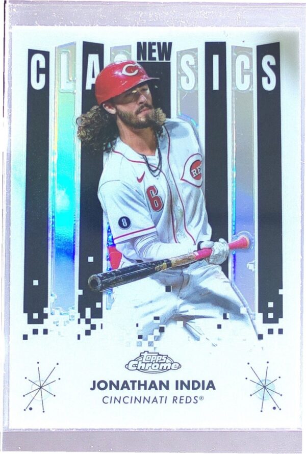 2022 Topps Chrome Jonathan India #NC-13 Reds New Classics